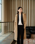 YAYING Wool Trench Dress EPJAW4728AE