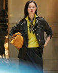 EP YAYING Olive Green Travel Commuter Jacket EGLAW1228A