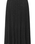 YAYING A-Line Pleated Midi Skirt