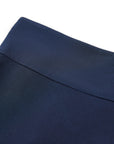 YAYING Navy High-Waisted Maxi Skirt
