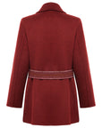 YAYING Red Long Coat