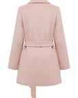 YAYING Pink Long Coat