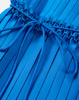 EP YAYING Pleated Sleeveless Dress