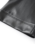 YAYING Fashion Wide-Leg Leather Pants