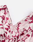 EP YAYING Silk Printed Dress
