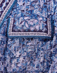 YAYING Blue Knit Cardigan