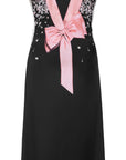 YAYING Silk Floral Print Dress