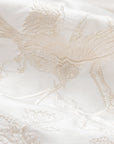 EP YAYING Neo-Chinese Silk Embroidered Stand Collar Shirt