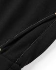 YAYING Black Straight Leg Pants