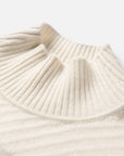 EP YAYING Pure Cashmere Knit Sweater