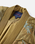 Chinese Style Gold Thread Jacquard Front-Closure Jacket
