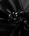 YAYING Triacetate Black Dress