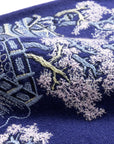 YAYING Blue Embroidered Cardigan