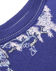 YAYING Blue Printed Sleeveless Top