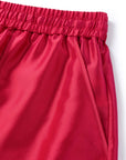 YAYING Red Drawstring Shorts
