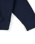 YAYING Navy Hoodie with Embroidery