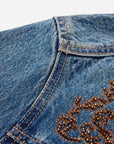 EP YAYING Retro Denim Jacket
