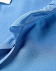 EP YAYING SILK PLEATED BLOUSE