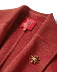 YAYING Red Wool Coat