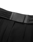 YAYING Black Straight Leg Pants