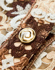 YAYING Brown Floral Blouse