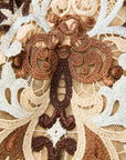YAYING Brown Floral Blouse