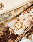 YAYING Brown Floral Blouse