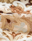 YAYING Brown Floral Blouse