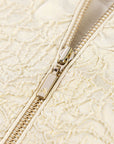 YAYING Beige Lace Button Jacket