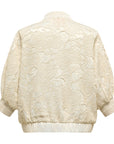YAYING Beige Lace Button Jacket