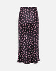 EP YAYING PATTERN MIDI SKIRT