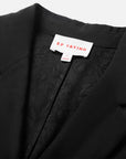 EP YAYING Silk Black Blazer