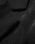 EP YAYING Silk Black Blazer