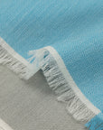 EP YAYING Cashmere Color-blocked Square Scarf