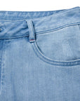 YAYING Blue Straight Leg Jeans