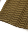 EP YAYING Brown Pleated Trousers