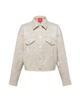 YAYING Beige Cropped Jacket