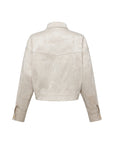 YAYING Beige Cropped Jacket