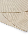 EP YAYING Beige Knit Short Sleeve Top