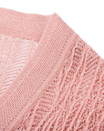 YAYING V-neck Jacquard Knitwear