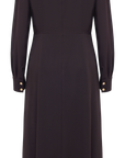 YAYING Silk Waist-Cinched Dress