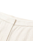 YAYING Velvet Pleated Straight Pants