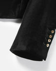 EP YAYING Velvet Suit Jacket