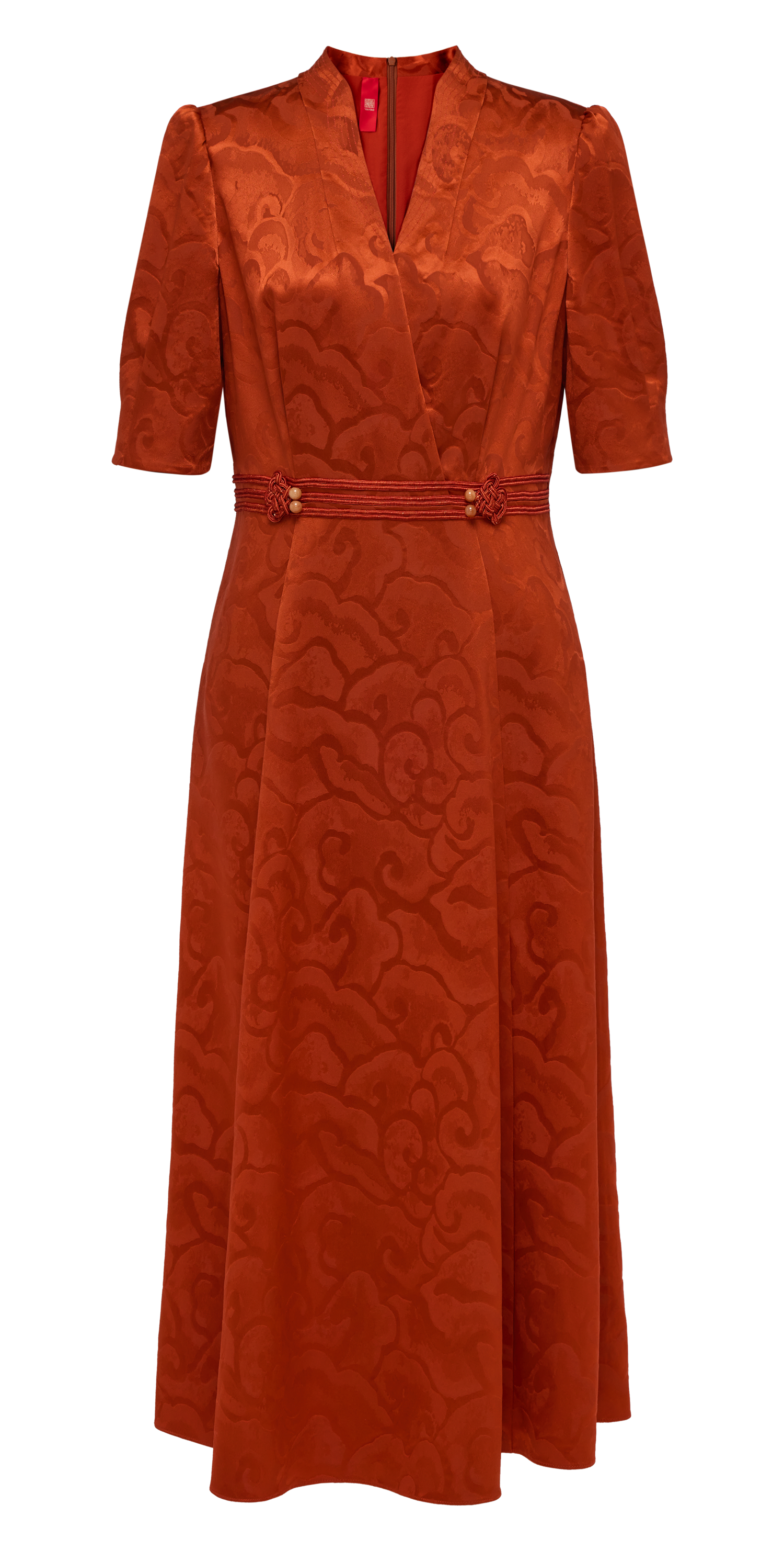 YAYING Mulberry Silk Red Dress
