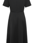 YAYING Golden Wool Slim-Fit Dress