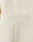 EP YAYING Mulberry Silk Pleated Coat
