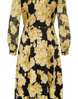 YAYING Printed Mulberry Silk Dress