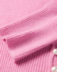 EP YAYING Pure Color Wool Knit Sweater