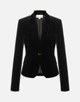 EP YAYING Velvet Suit Jacket