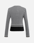EP YAYING Printed Pleated Slim Shirt